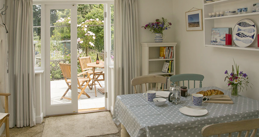 Charming day room at Evas cottage